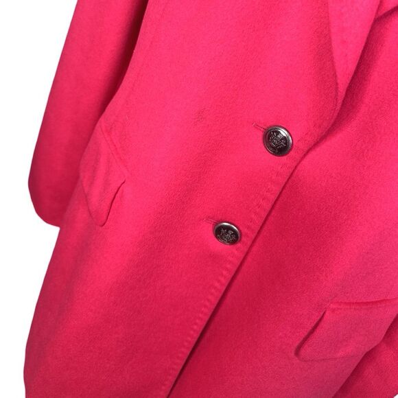 Vintage Escada Margaretha Ley x Piacenza Orylactus Rabbit Wool Blazer - Size 44 - Picture 9 of 11